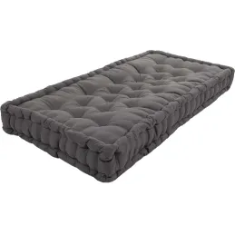 Coussin de palette en coton coloré 120 x 80 cm