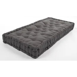 Coussin de palette en coton coloré 120 x 80 cm