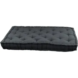 Coussin de palette en coton coloré 120 x 80 cm