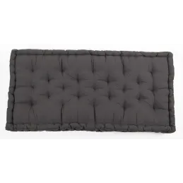 Coussin de palette en coton coloré 120 x 80 cm