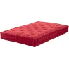 Coussin de palette en coton coloré 120 x 80 cm