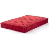 Coussin de palette en coton coloré 120 x 80 cm