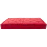 Coussin de palette en coton coloré 120 x 80 cm