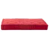 Coussin de palette en coton coloré 120 x 80 cm