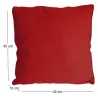 Coussin en coton coloré Salsa 45 cm