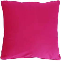 Coussin en coton coloré Salsa 45 cm