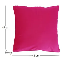 Coussin en coton coloré Salsa 45 cm