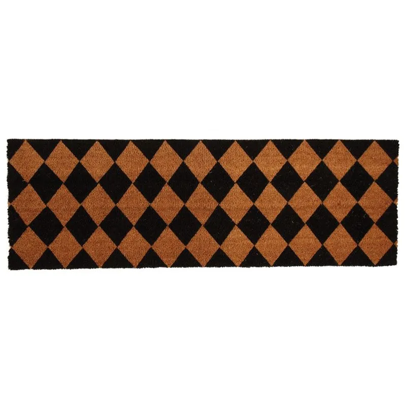 Paillasson grande taille en coco 120 x 40 cm