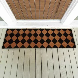 Paillasson grande taille en coco 120 x 40 cm