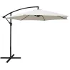 Parasol déporté rond Eko 3 m
