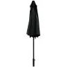 Parasol droit rond Eko 2.5 m