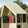 Cabane enfant sur pilotis avec bac à sable Lookout
