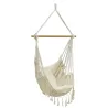 Fauteuil hamac en coton écru