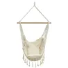 Fauteuil hamac en coton écru