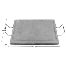 Plateau en pierre 40x30 cm Lavica