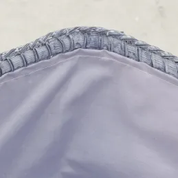 2 paniers à linge + 3 corbeilles en palmier (Lot de 5)