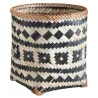Corbeilles de rangement en bambou (Lot de 3)