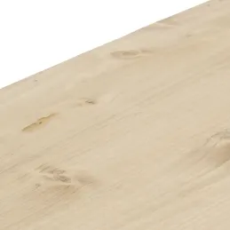 Casier à bouteilles en épicéa ciré miel