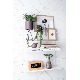 Set de 2 supports à plantes ronds Pedestal