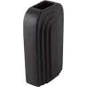 Vase en céramique  noir Arc