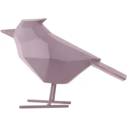Oiseau en résine mat origami 24cm