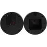 Horloge murale en métal mat Duo Cuckoo