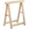 Tréteau en pin brut Professionnel Plus
