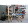 Tréteau en pin brut Professionnel Plus
