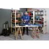 Tréteau en pin brut Professionnel Plus