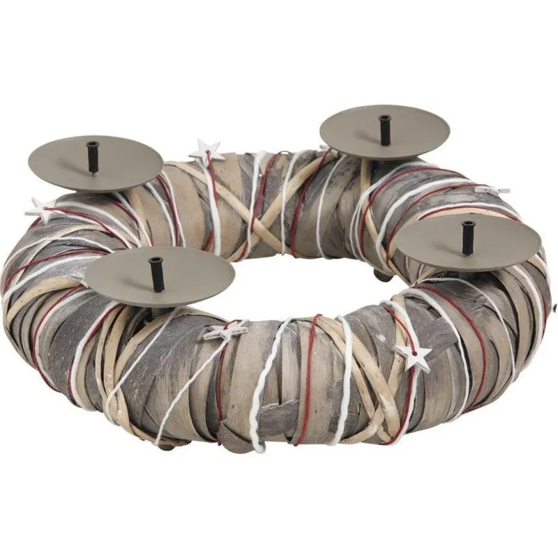 Couronne bougies centre de table