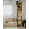 Étagère modulaire en pin massif Dinamic
