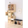 Étagère modulaire en pin massif Dinamic
