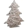 Sapin déco en osier et métal