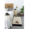 Armoire en pin brut 1 porte 2 tablettes Dinamic