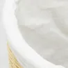 Coffres à linge en osier blanc (Lot de 3)