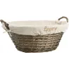 Corbeille ovale linge en éclisse