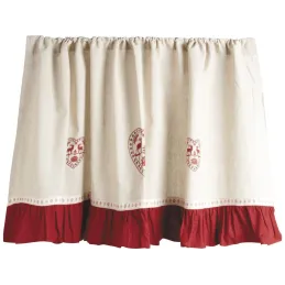Rideau en coton et lin