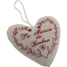 Coeur à suspendre La maison du bonheur