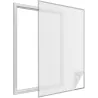 Moustiquaire fenêtre blanc 28g/m² bande auto-agrippante 9,5 mm