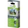 Moustiquaire fenêtre blanc 28g/m² bande auto-agrippante 9,5 mm