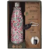 Coffret bouteille isotherme 50 cl avec mousqueton
