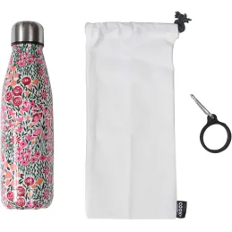 Coffret bouteille isotherme 50 cl avec mousqueton