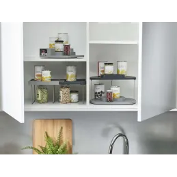 Organisateur rotatif à 2 niveaux Cupboard store