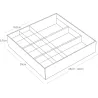 Range couverts extensible Tower