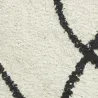 Tapis en coton Visage abstrait