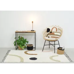 Tapis en coton Abstrait