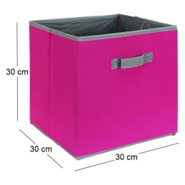 Cube de rangement coloré 30 x 30 cm