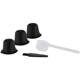 Set de 3 capsules réutilisables compatibles Nesporesso