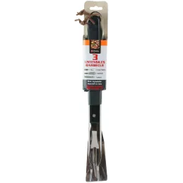 Set de 3 ustensiles à BBQ avec manches en bois