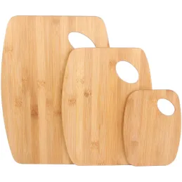 Set de 3 planches à découper en bambou